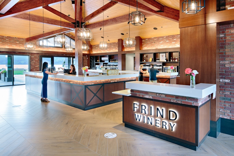 Frind Estate tasting room